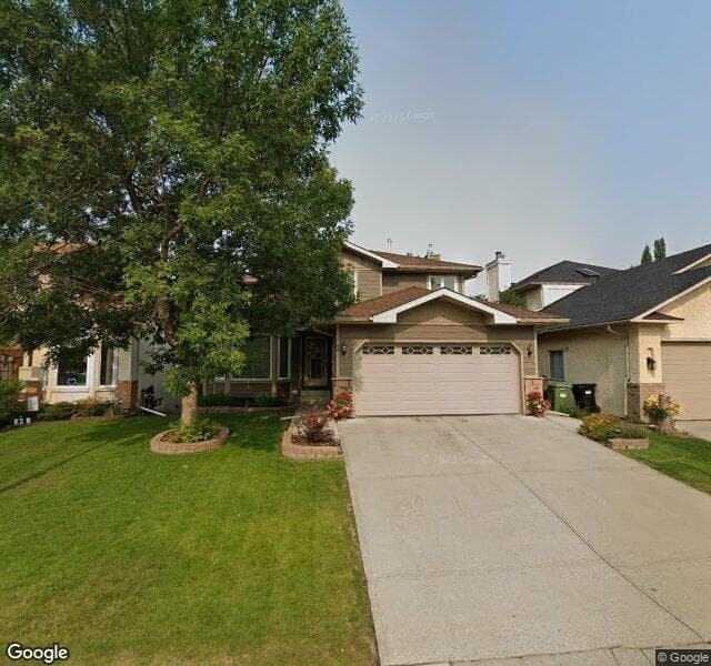 Street view of 54 Scanlon Hill NW, Calgary