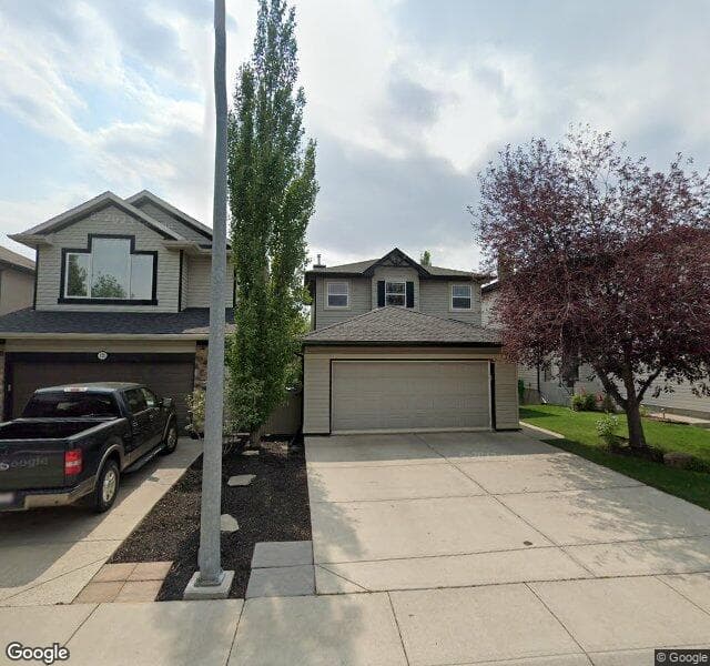Street view of 176 Tuscany Ravine Terrace NW, Calgary