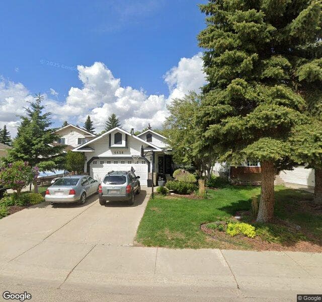 Street view of 6428 159 Avenue NW, Edmonton