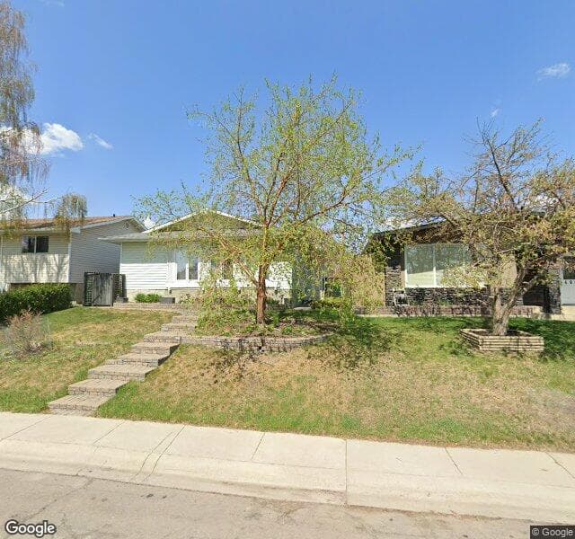 Street view of 406 Huntley Way NE, Calgary