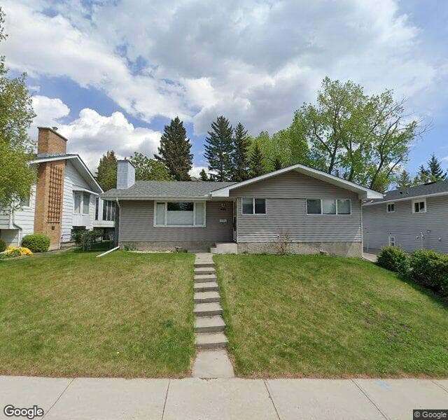 Street view of 3424 Benton Drive NW, Calgary