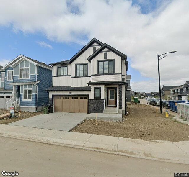 Street view of 4813 Hawthorn Bend SW, Edmonton