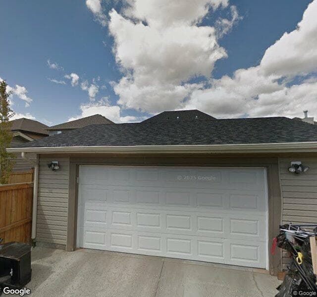Street view of 135 Prestwick Manor SE, Calgary