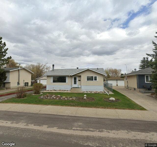 Street view of 8323 171 Street NW, Edmonton