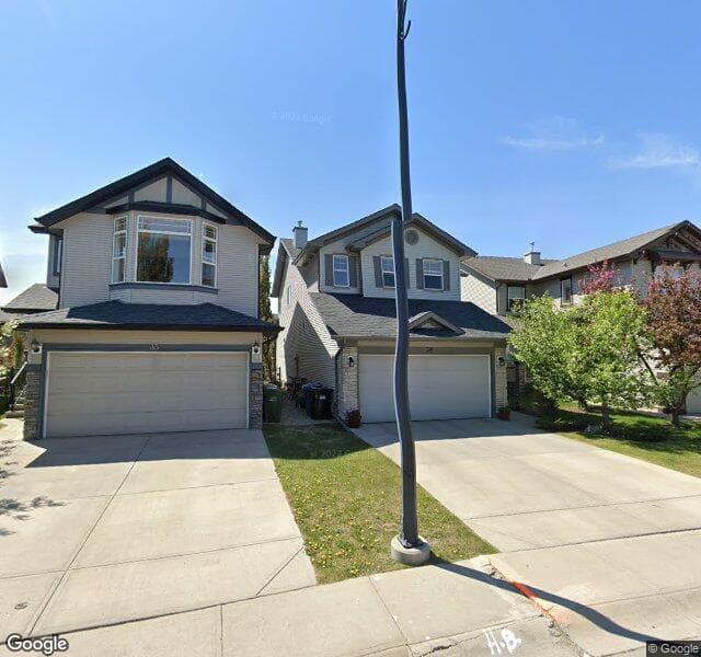 Street view of 39 Cougarstone Court SW, Calgary