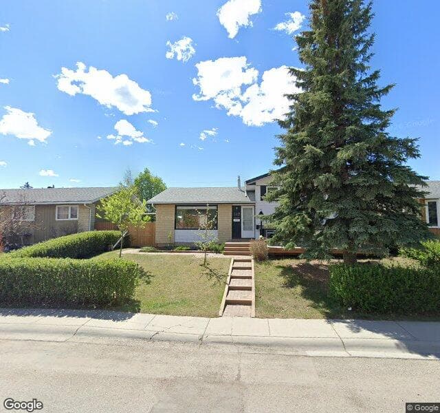 Street view of 247 Huntridge Road NE, Calgary