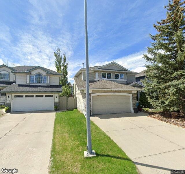 Street view of 34 Douglasview Road SE, Calgary