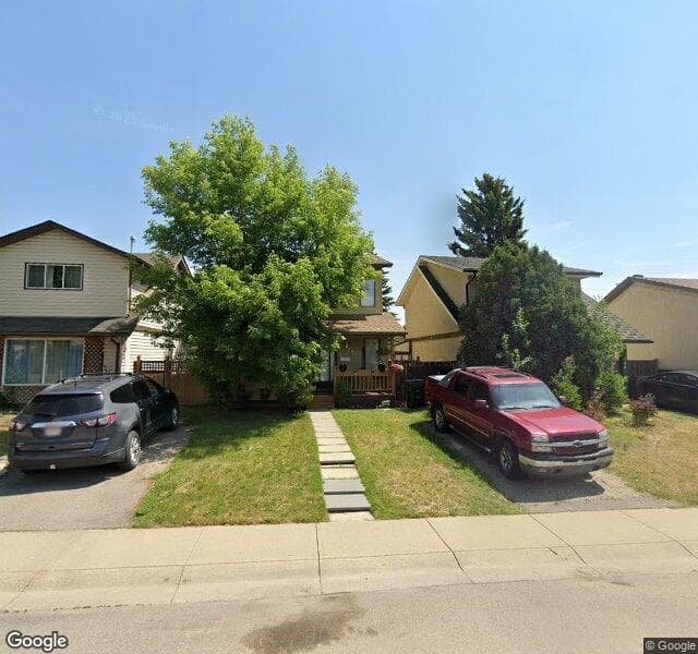 Street view of 148 Abinger Crescent NE, Calgary