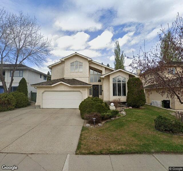 Street view of 310 Weber Way NW, Edmonton