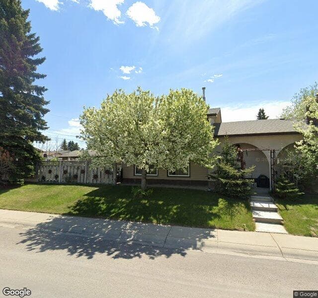 Street view of 1504 Marlyn Way NE, Calgary