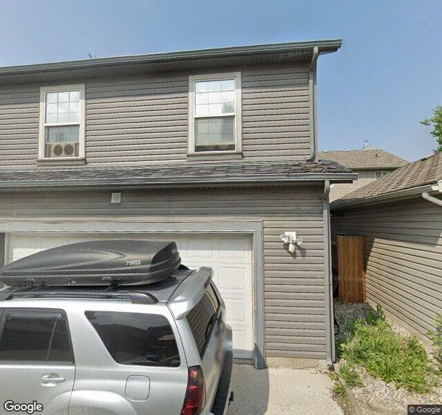 Street view of 15156 Prestwick Boulevard SE, Calgary