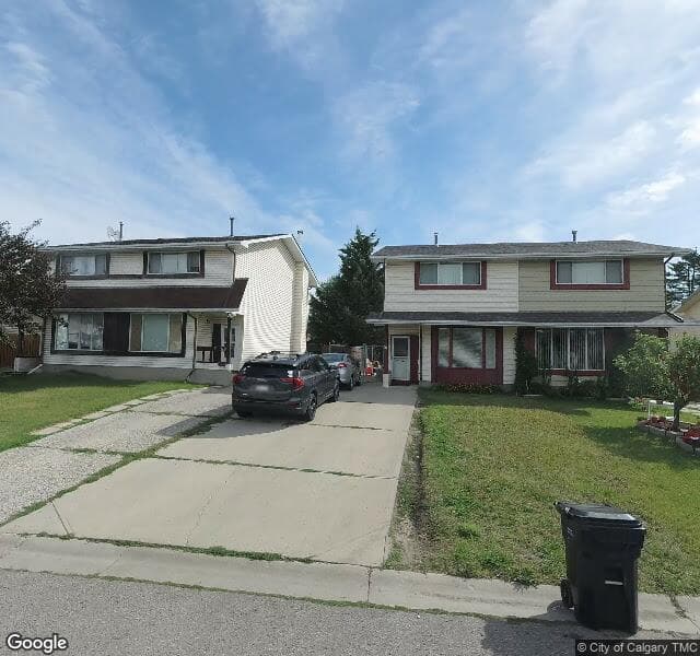 Street view of 53 Fonda Hill SE, Calgary