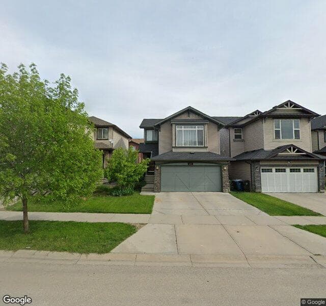 Street view of 1574 New Brighton Drive SE, Calgary
