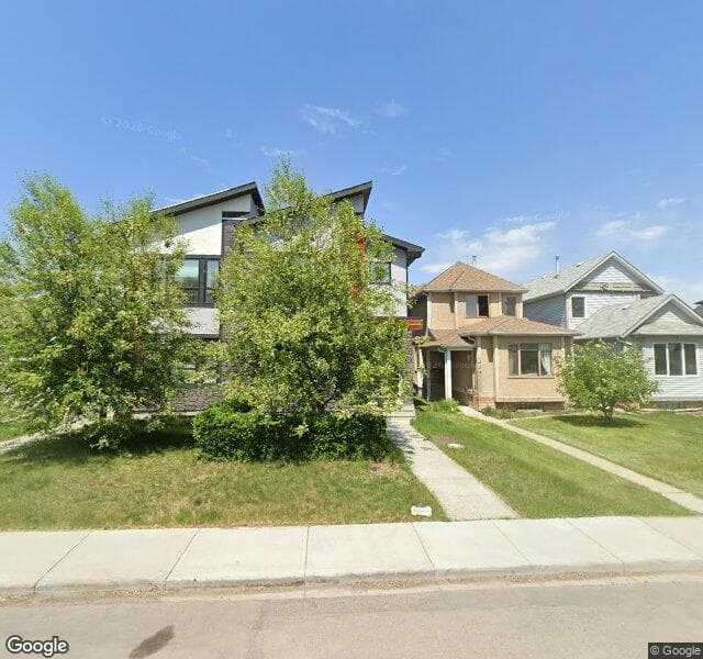 Street view of 1426A 18 Avenue NW, Calgary
