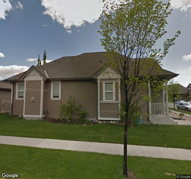 Street view of 71 Prestwick Manor SE, Calgary
