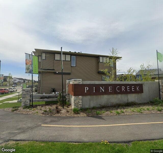 Street view of 9 Creekside Boulevard SW, Calgary