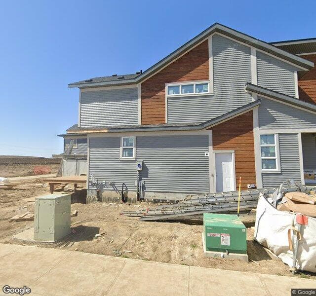 Street view of 20907 25 Avenue NW, Edmonton