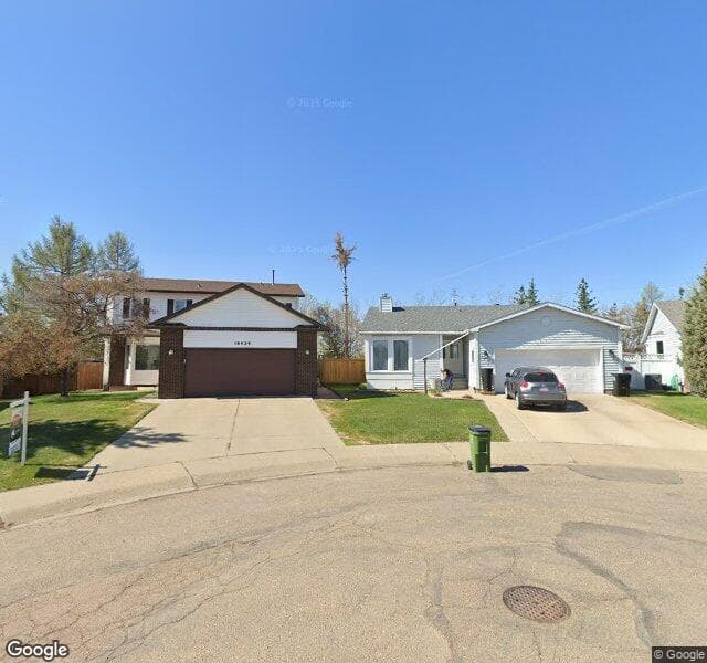 Street view of 9504 190 Street NW, Edmonton