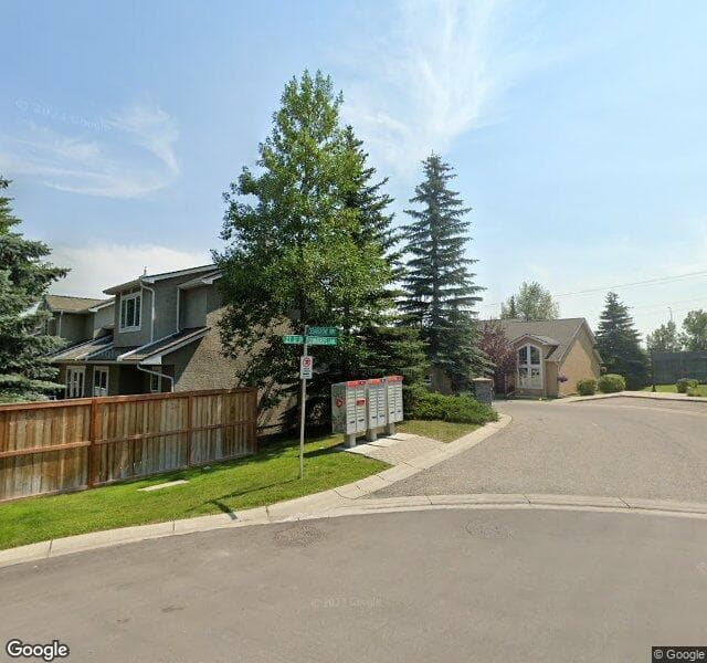 Street view of 6 Cedargrove Lane SW, Calgary