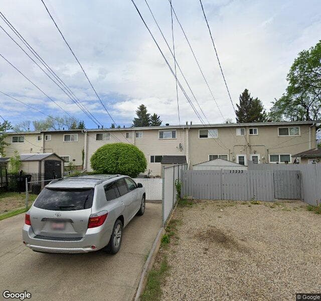 Street view of 13231 83 Street NW, Edmonton