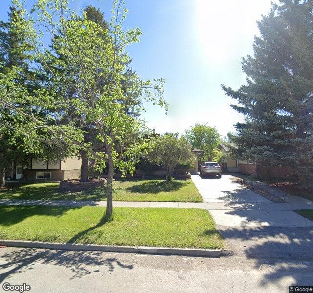 Street view of 10536 Oakfield Drive SW, Calgary