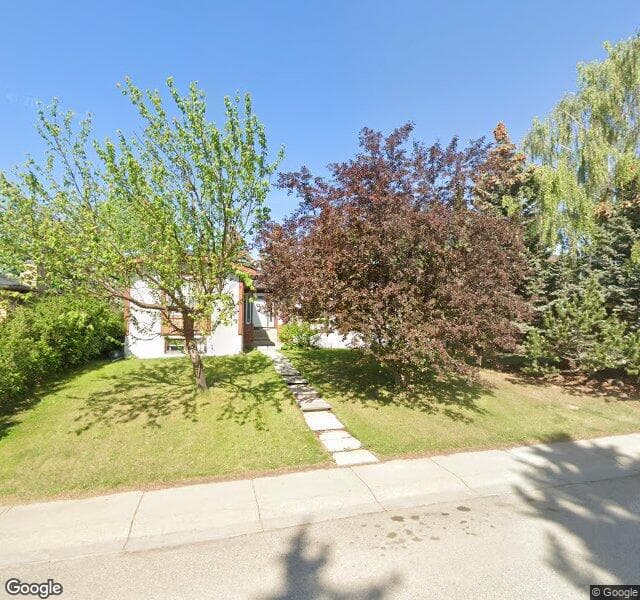 Street view of 23 Range Way NW, Calgary