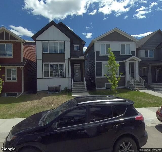 Street view of 188 Seton Villas SE, Calgary