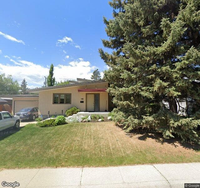 Street view of 15 Cherovan Drive SW, Calgary