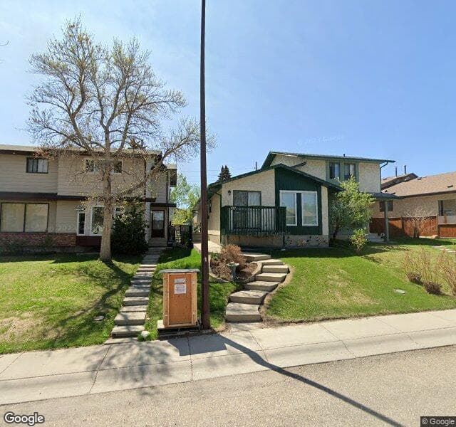 Street view of 107 Berwick Way NW, Calgary