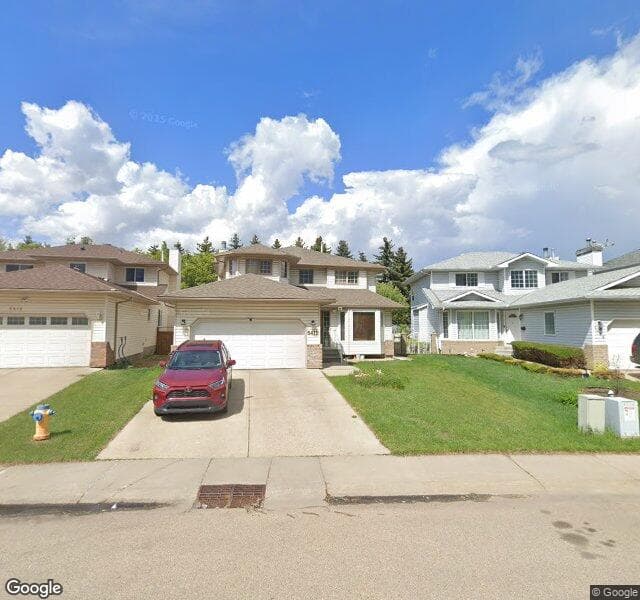 Street view of 6412 159 Avenue NW, Edmonton