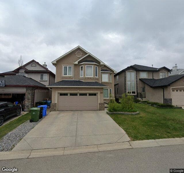 Street view of 263 Everglade Circle SW, Calgary