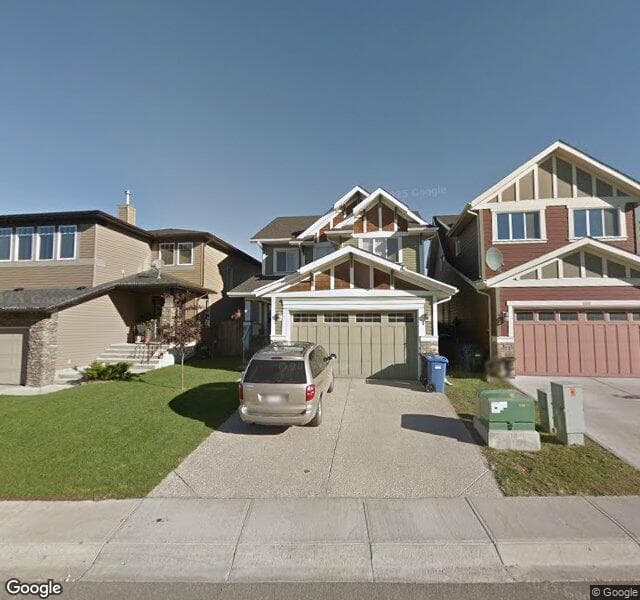 Street view of 104 Evanspark Circle NW, Calgary