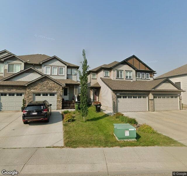 Street view of 1606 52 Street SW, Edmonton