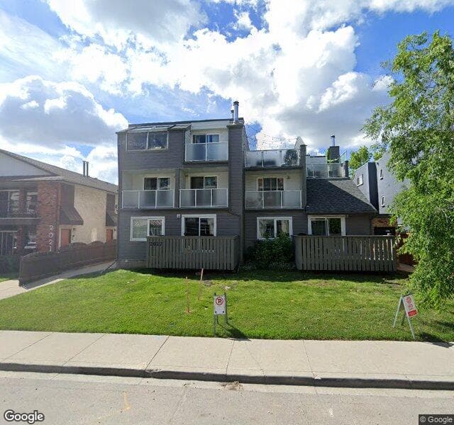Street view of 3-2027 34 Avenue SW, Calgary