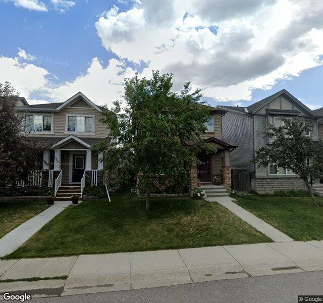 Street view of 536 Silverado Plains Circle SW, Calgary