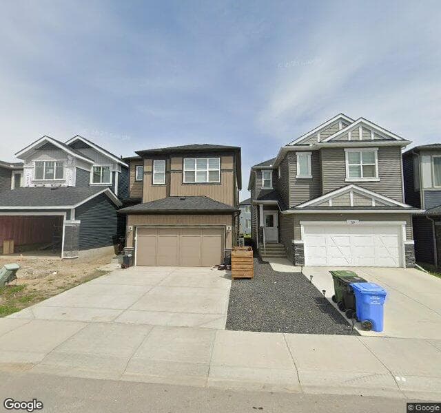 Street view of 54 Creekstone Square SW, Calgary