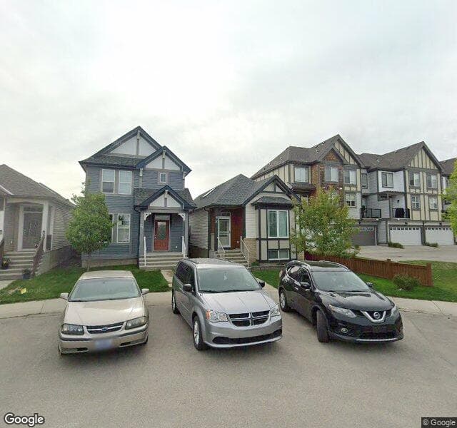 Street view of 30 New Brighton Heights SE, Calgary