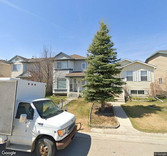 Street view of 324 Martin Crossing Way NE, Calgary