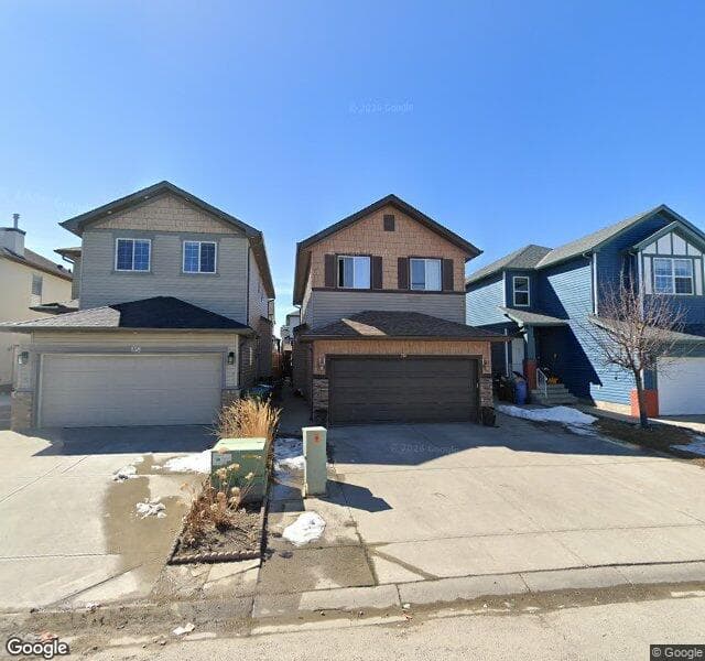 Street view of 132 Saddlecrest Park NE, Calgary