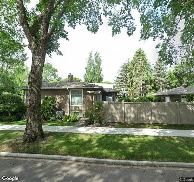 Street view of 5504 111 Avenue NW, Edmonton