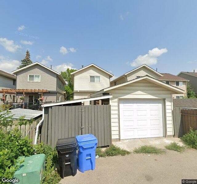 Street view of 195 Castleridge Drive NE, Calgary