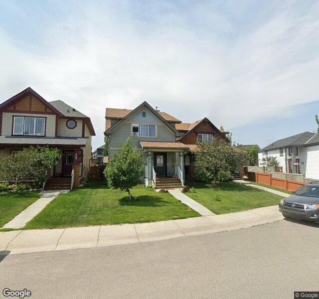 Street view of 147 Copperstone Grove SE, Calgary