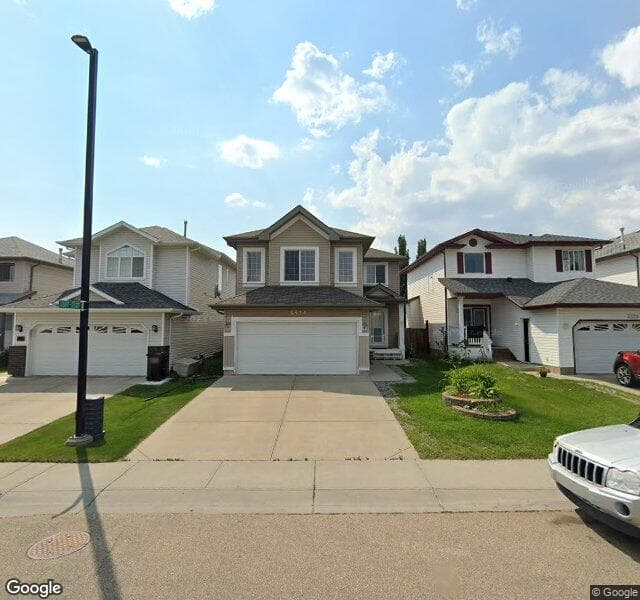 Street view of 3324 25 Street NW, Edmonton