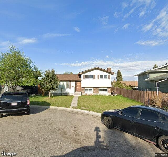 Street view of 119 Templevale Place NE, Calgary