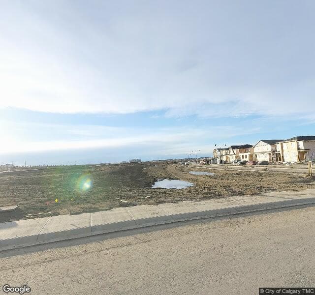Street view of 1071 Mahogany Boulevard SE, Calgary