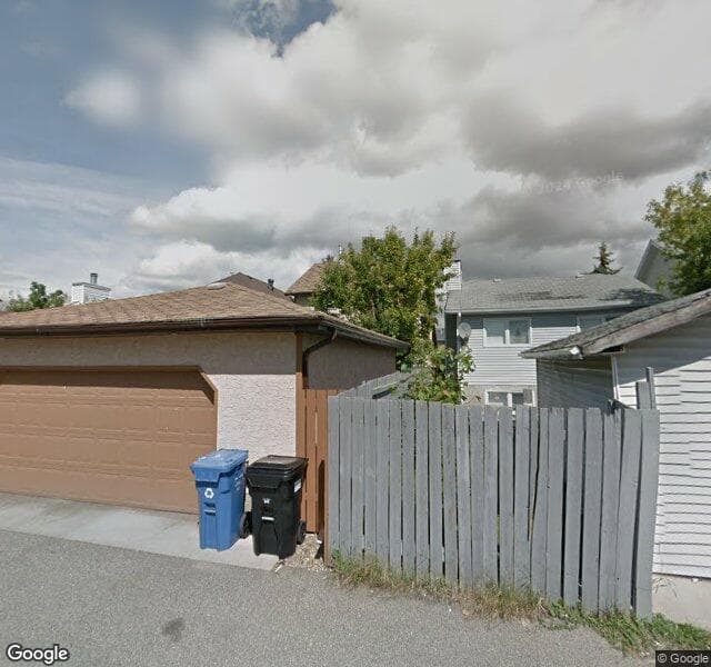 Street view of 63 Taraglen Road NE, Calgary
