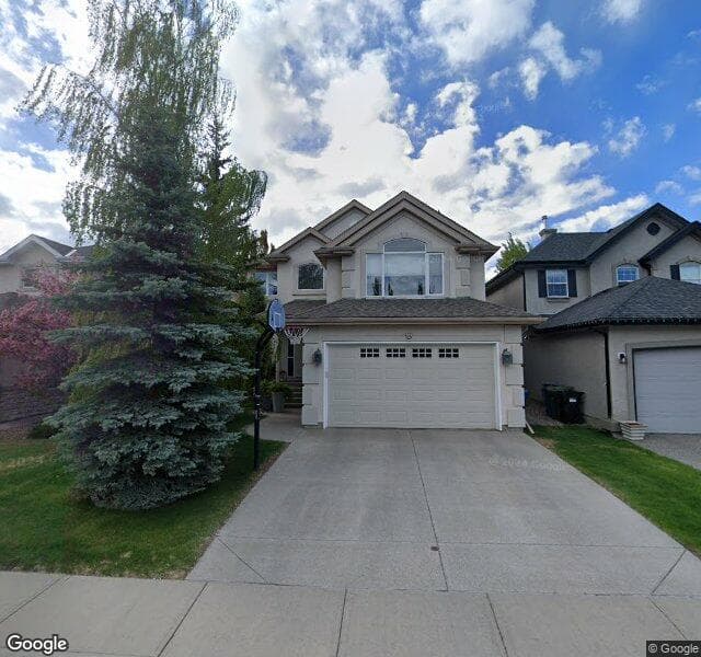 Street view of 15 Cranleigh Green SE, Calgary
