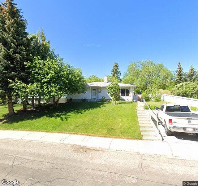 Street view of 7611 7 Street NW, Calgary