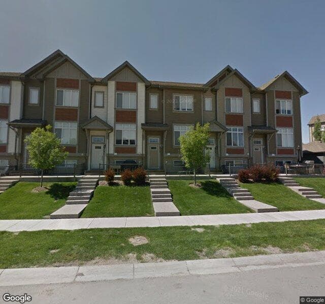 Street view of 672 Copperpond Boulevard SE, Calgary