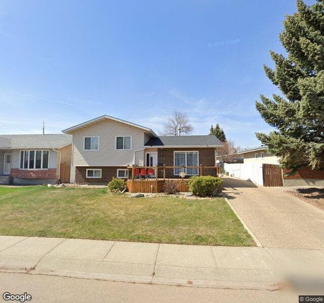 Street view of 6440 187 Street NW, Edmonton